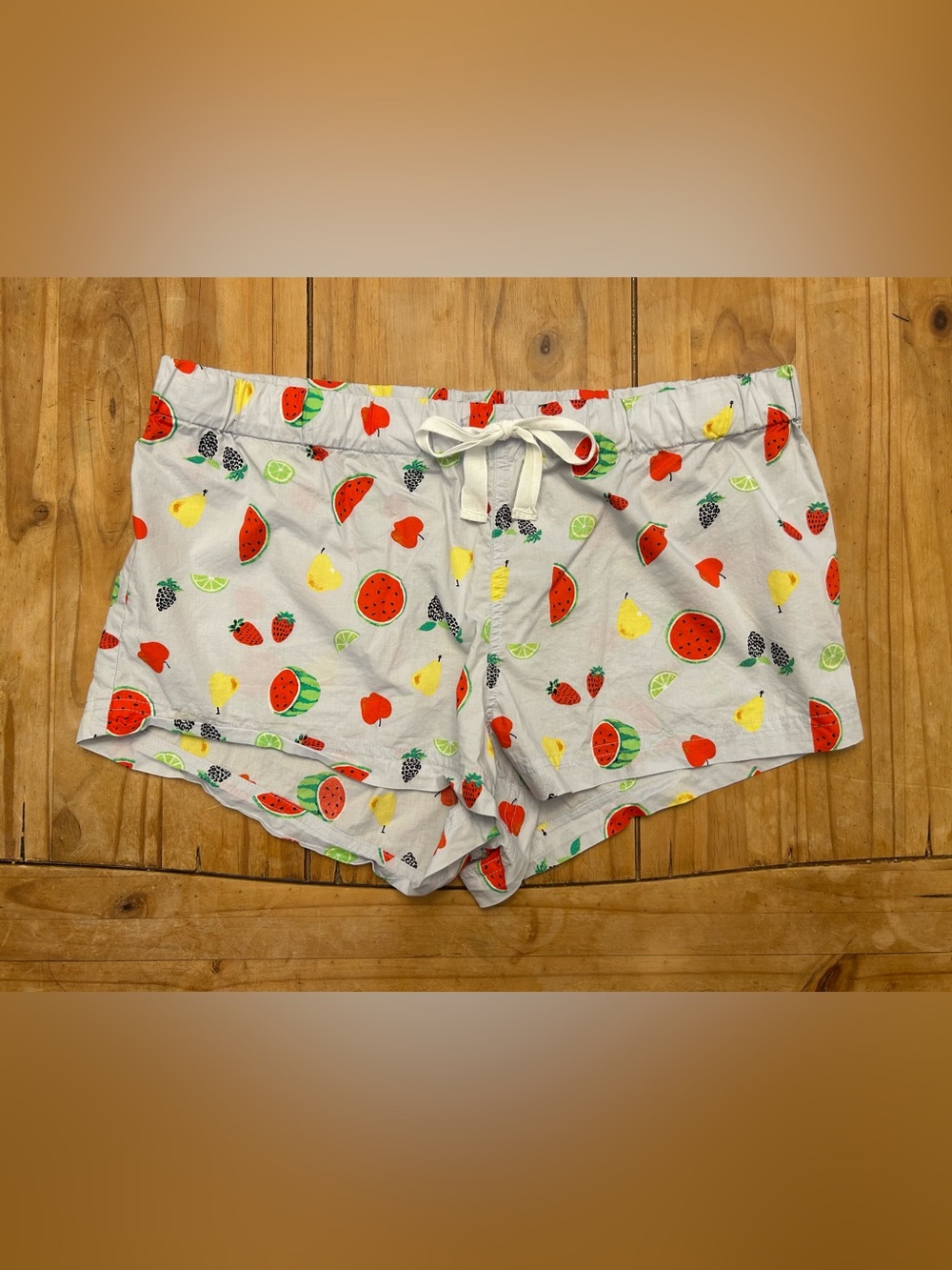 J. Crew | Fruit-Print Pajama Shorts